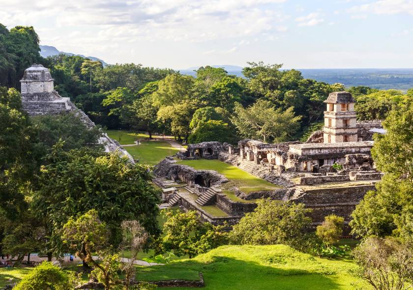 Site archéologique de Palenque dans le Chiapas : Portfolio histoire