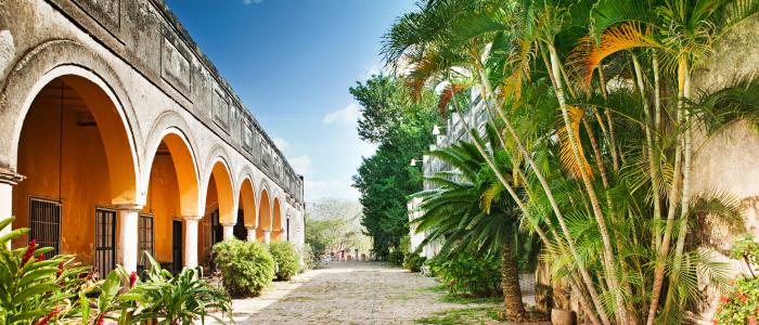 Magnifique hacienda dans le Yucatan au Mexique